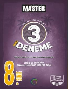 8. Sınıf Master 3 Deneme